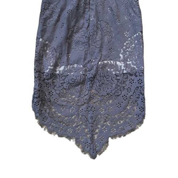 Soieblu Lace Eyelet High Low Dress Size Medium - Picture 7 of 13